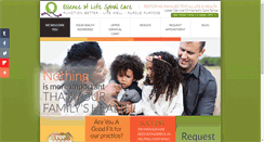 Desktop Screenshot of essentialspinalcare.com
